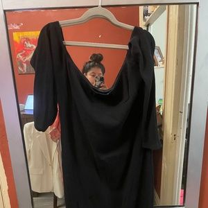 Off the shoulder dress